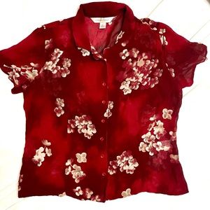 Casual corner blouse